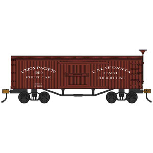 Bachmann Industries - Ho Old Time Box, Up Fruit Car - 72307