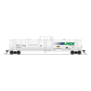 Broadway Limited Imports - Ho, Cryogenic Tank Car, Linde Type C, 2-pack - 8036 Broadway Limited Imports - Ho, Cryogenic Tank Car, Linde Type C, 2-pack - 8036
