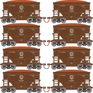 Roundhouse - Ho Rnd 24' Ore Car W/load, Dmir #30104/30142/32526/33777/33882/33913/33919/33925 (8) - -1163 Roundhouse - Ho Rnd 24' Ore Car W/load, Dmir #30104/30142/32526/33777/33882/33913/33919/33925 (8) - -1163