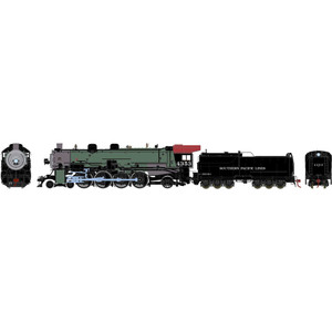 Athearn - Ho 4-8-2 Mt-4, Sp/early Green Boiler #4353 - G71557 Athearn - Ho 4-8-2 Mt-4, Sp/early Green Boiler #4353 - G71557