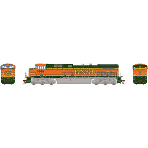 Athearn - Ho Ac4400cw W/dcc & Sound, Bnsf #5665 - G31779
