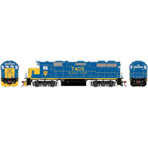 Athearn - Ho Gp39-2 W/dcc & Sound, D&h #7405 - G66359