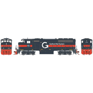 Athearn - Ho Gp40-2l W/dcc & Sound, Guilford/mec #514 - G64944