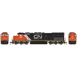 Athearn - Ho Sd45t-2, Canadian National #406 - 86876