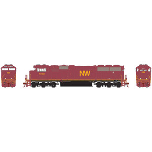 Athearn - Ho Sd60e W/dcc & Sound, Ns/nw/heritage #7038 - G65299