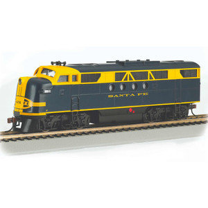 Bachmann Industries - F7a  Dcc Ready Loco - Santa Fe - Blue & Yellow -ho - 69603 Bachmann Industries - F7a  Dcc Ready Loco - Santa Fe - Blue & Yellow -ho - 69603