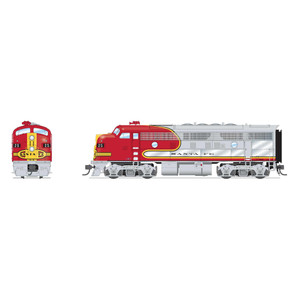 Broadway Limited Imports - Ho, Emd F3a, Atsf 26c, Warbonnet Scheme, 1960's - 8330 Broadway Limited Imports - Ho, Emd F3a, Atsf 26c, Warbonnet Scheme, 1960's - 8330