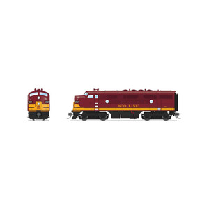 Broadway Limited Imports - Ho, Emd F3a, Soo 202a, Maroon & Imt. Gold No-sound - 8340 Broadway Limited Imports - Ho, Emd F3a, Soo 202a, Maroon & Imt. Gold No-sound - 8340