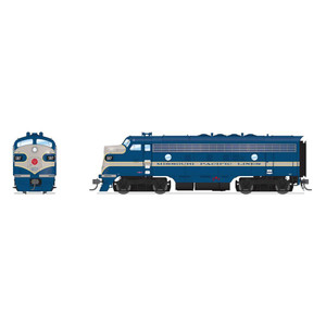 Broadway Limited Imports - Ho, Emd F7a, Mp 587, Eagle Scheme, No-sound Dcc-re - 8310 Broadway Limited Imports - Ho, Emd F7a, Mp 587, Eagle Scheme, No-sound Dcc-re - 8310