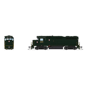 Broadway Limited Imports - Ho, Emd Gp30, Prr 2214, Red Keystone, No-sound Dcc - 9575 Broadway Limited Imports - Ho, Emd Gp30, Prr 2214, Red Keystone, No-sound Dcc - 9575