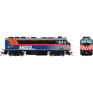 Rapido Trains - Ho F40phm-2 Dc/silent Metra Fade #197 - 83207 Rapido Trains - Ho F40phm-2 Dc/silent Metra Fade #197 - 83207