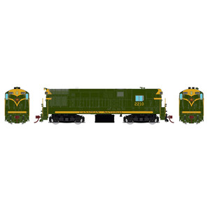 Rapido Trains - Ho Scale H16-44 Dc/dcc/s Cn Green & Gold #2210 - 44527 Rapido Trains - Ho Scale H16-44 Dc/dcc/s Cn Green & Gold #2210 - 44527
