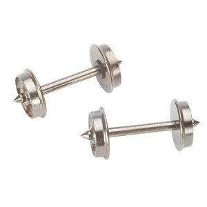 Bachmann Industries - Ho Wheel Set, 33/flat Back (12) - 42904