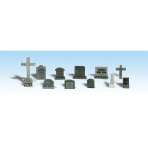 Woodland Scenics - Ho Tombstones - A1856 Woodland Scenics - Ho Tombstones - A1856