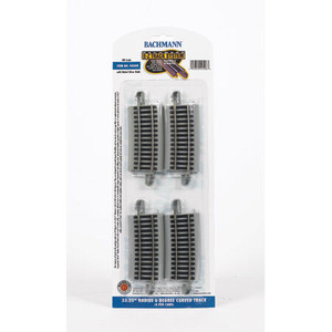 Bachmann Industries - Ho Ns Ez 33-1/4 Radius Curve 6-degree (4) - 44508 Bachmann Industries - Ho Ns Ez 33-1/4 Radius Curve 6-degree (4) - 44508