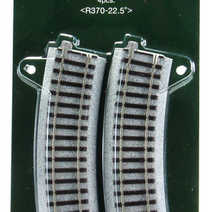 Kato USA - Ho 370mm 14-9/16 Radius Curve 22.5 Degree (4) - 2280 Kato USA - Ho 370mm 14-9/16 Radius Curve 22.5 Degree (4) - 2280
