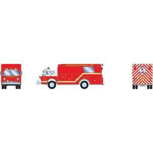 Athearn - Ho Ford C Fire Resc Truck,rural Fire Dist Hazmat 1 - 29474 Athearn - Ho Ford C Fire Resc Truck,rural Fire Dist Hazmat 1 - 29474