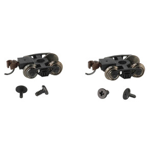 Bachmann Industries - N Roller Bearing Freight Trucks W/wheels (6) - 42537 Bachmann Industries - N Roller Bearing Freight Trucks W/wheels (6) - 42537