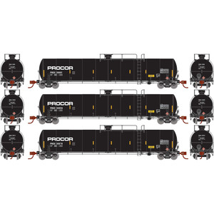 Athearn - N 33,900-gallon Lpg Tank, Prox #2 (3) - GN16899 Athearn - N 33,900-gallon Lpg Tank, Prox #2 (3) - GN16899
