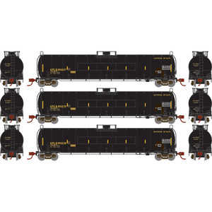 Athearn - N 33,900-gallon Lpg Tank, Utlx #1 (3) - GN16904 Athearn - N 33,900-gallon Lpg Tank, Utlx #1 (3) - GN16904