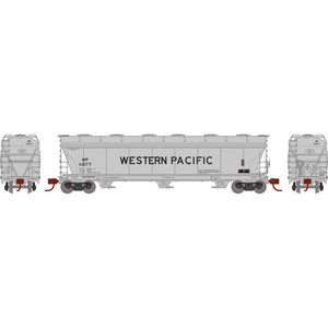 Athearn - N Acf 4600 3-bay Center Flow Hopper, Wp #11977 - 12954 Athearn - N Acf 4600 3-bay Center Flow Hopper, Wp #11977 - 12954