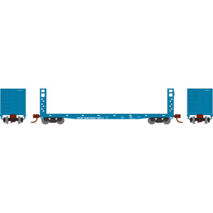 Athearn - N Ath 53' Gsc Bulkhead Flat Car, Gn #160014 - -1590