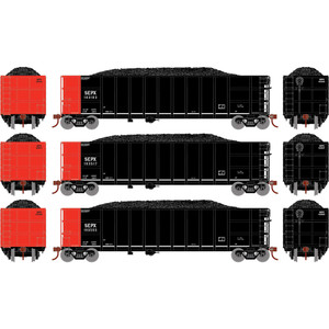 Athearn - N Thrall High Side Gondola W/load, Sepx #3 (3) - 3885 Athearn - N Thrall High Side Gondola W/load, Sepx #3 (3) - 3885