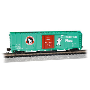 Bachmann Industries - 50' Track Cleaning Car - Gn #36871- N Scale - 16373