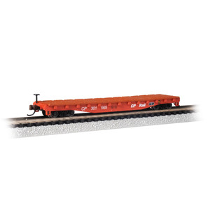 Bachmann Industries - 52' Flat Car - Cp Rail #301565 - N Scale - 17355