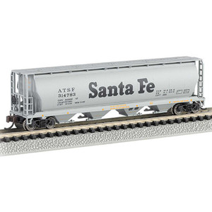 Bachmann Industries - N 4-bay Cylindrical Hopper, Sf - 19152 Bachmann Industries - N 4-bay Cylindrical Hopper, Sf - 19152