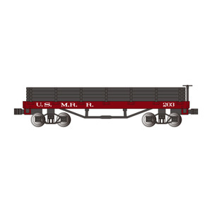 Bachmann Industries - N Old Time Gondola, Us Military Railroad - 15454 Bachmann Industries - N Old Time Gondola, Us Military Railroad - 15454