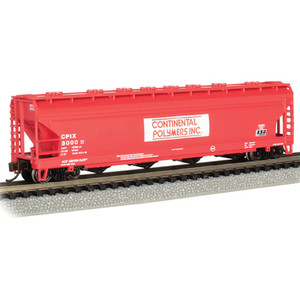 Bachmann Industries - N Scale Hopper Continental Polymers #3000 - 17562 Bachmann Industries - N Scale Hopper Continental Polymers #3000 - 17562