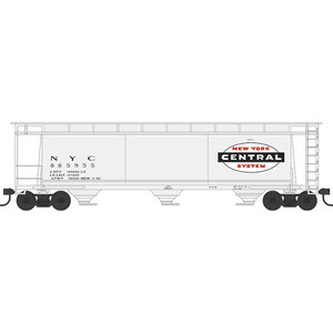 Bowser - N Scale Cylindrical Hopper New York Central 885955 - 38149 Bowser - N Scale Cylindrical Hopper New York Central 885955 - 38149