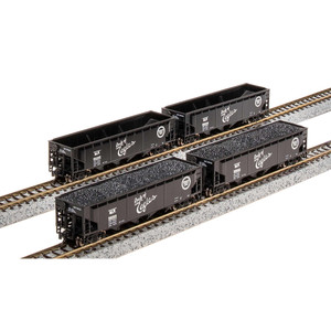 Broadway Limited Imports - N, Ara 70 Tn Quad Hopper, Mp, Route Of Eagles, 4pk - 7430 Broadway Limited Imports - N, Ara 70 Tn Quad Hopper, Mp, Route Of Eagles, 4pk - 7430