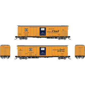 Rapido Trains - N Sf Rr-56 Mech Reefer Sanfran Chief Slogan Single - 561002A Rapido Trains - N Sf Rr-56 Mech Reefer Sanfran Chief Slogan Single - 561002A