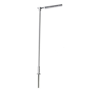 Atlas Model Railroad - N, 3pk, Sngl Arm Parkinglot Lght Silver, Warm Led - 70000157