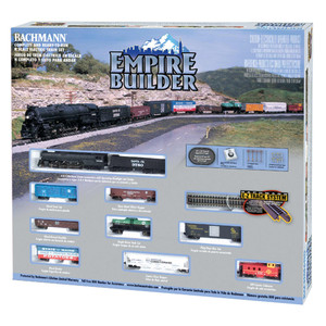 Bachmann Industries - N Empire Builder Train Set, Sf - 24009