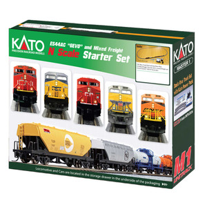 Kato USA - N Es44ac Freight Train Set, Cpr - 1060022 Kato USA - N Es44ac Freight Train Set, Cpr - 1060022