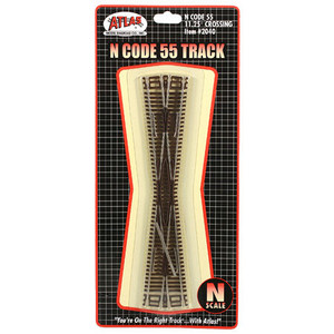 Atlas Model Railroad - N Code 55 11.25-degree Crossing - 2040