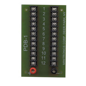 Miniatronics Corp - 12-position Prewired Power Distribution Block - PDB1 Miniatronics Corp - 12-position Prewired Power Distribution Block - PDB1