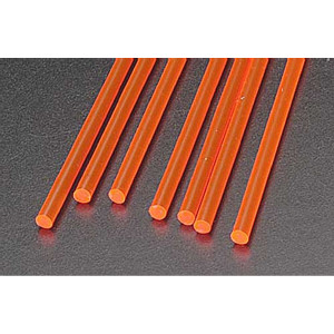 Plastruct - Farr-4h Fluor Red Rod,1/8 (7) - 90273