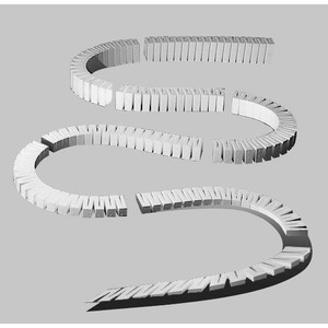 Woodland Scenics - 2% Incline Set (8) - ST1410