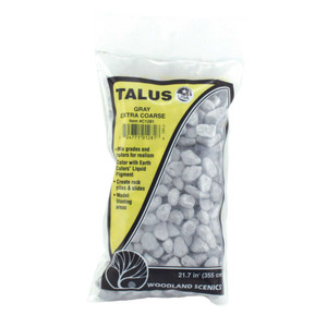 Woodland Scenics - Extra Coarse Talus Bag, Gray/21.7 Cu In - C1281 Woodland Scenics - Extra Coarse Talus Bag, Gray/21.7 Cu In - C1281