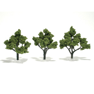 Woodland Scenics - Ready-made Tree, Light Green 4-5 (3) - TR1509