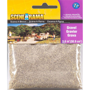 Woodland Scenics - Scene-a-rama Scenery Bags, Gravel 2oz - SP4190 Woodland Scenics - Scene-a-rama Scenery Bags, Gravel 2oz - SP4190