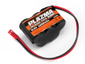 HPI Racing - Plazma 6.0V 1600mAh NiMH Receiver Battery Pack - 160153 HPI Racing - Plazma 6.0V 1600mAh NiMH Receiver Battery Pack - 160153