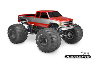 J Concepts - 1988 Chevy Silverado Extended Cab, Monster Truck Body - 0339
