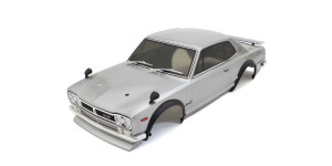 Kyosho - Nissan Skyline 2000GT-R Tuned Ver. Silver Deco Body Set - FAB606SL Kyosho - Nissan Skyline 2000GT-R Tuned Ver. Silver Deco Body Set - FAB606SL