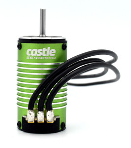 Castle Creations - 4-Pole Sensored Brushless Motor, 1007-8450KV - 060-0105-00 Castle Creations - 4-Pole Sensored Brushless Motor, 1007-8450KV - 060-0105-00