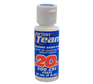 Team Associated - 20Wt Silicone Shock Oil, 2oz - 5421 Team Associated - 20Wt Silicone Shock Oil, 2oz - 5421